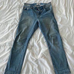 The Slim Jean in Fletcher Wash Organic Selvage